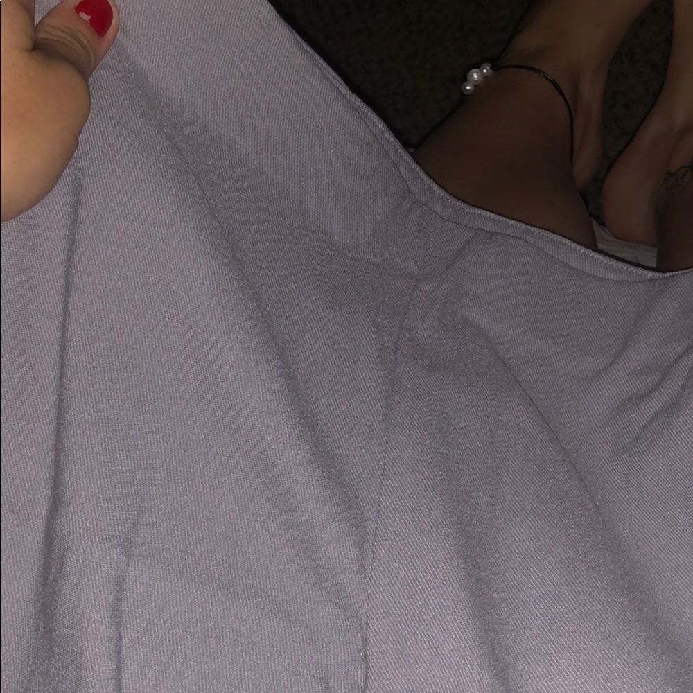 Grey dress pant leggings